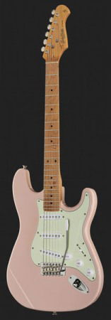 Modele Stratocaster - Harley Benton ST-62CC MN Shell Pink