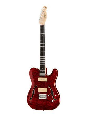 Harley Benton TE-90QM Trans Red [0]