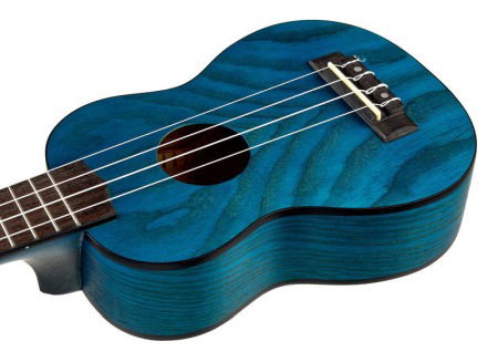 Ukulele Harley Benton UK-12 Stain Ash Blue [2]