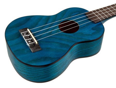 Ukulele Harley Benton UK-12 Stain Ash Blue [1]