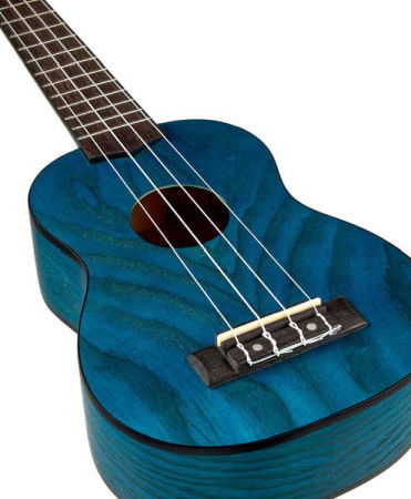Ukulele Harley Benton UK-12 Stain Ash Blue [3]
