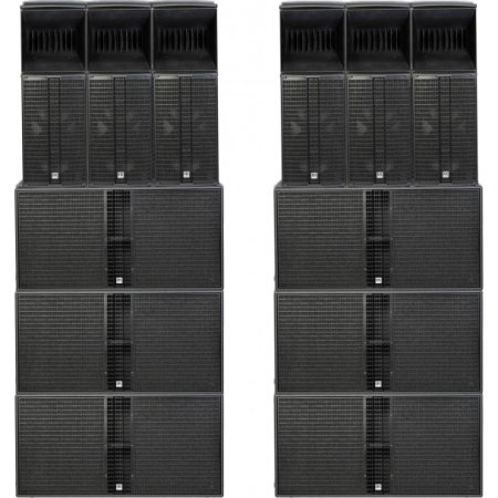 SET-URI PA - SISTEME DE SONORIZARE - HK Audio 6 x LINEAR 9 210 LTA + 6 x LINEAR 9 118 Sub BA - sistem de sonorizare linear 9