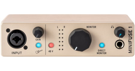 Studio si inregistrari - Interfata audio Arturia MiniFuse 1 Champagne