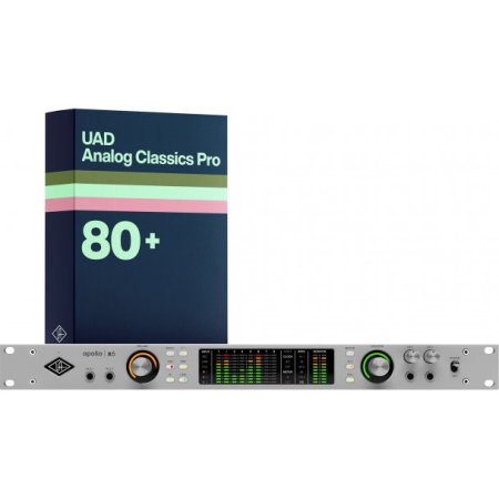 Interfete audio - Interfață audio Thunderbolt Universal Audio Apollo x6 Gen 2 Analog Classics Pro pentru Mac
