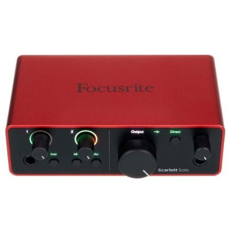 Studio - Interfata Focusrite Scarlett Solo 4th Gen.