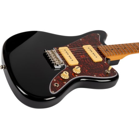 Chitare electrice - JET Guitars JJ-300 P90 BK - chitara electrica negru