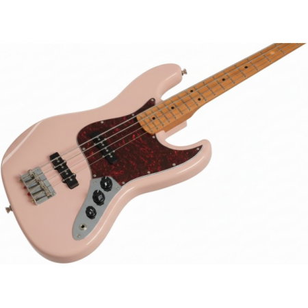 Chitare bass - JET Guitars JJB-300 PK - chitara bass electrica roz