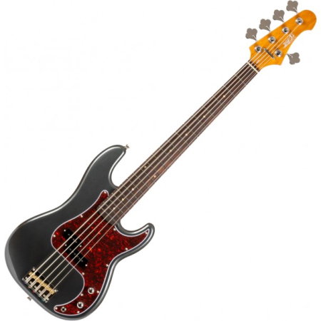 Chitare bass - JET Guitars JPB-305 CRC - chitara bass electrica gri