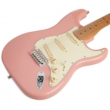 Chitare electrice - JET Guitars JS-300 BGD, SSS - chitara electrica roz