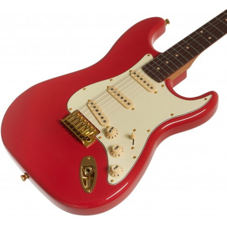 Chitare electrice - JET Guitars JS-380 RD G - chitara electrica rosu