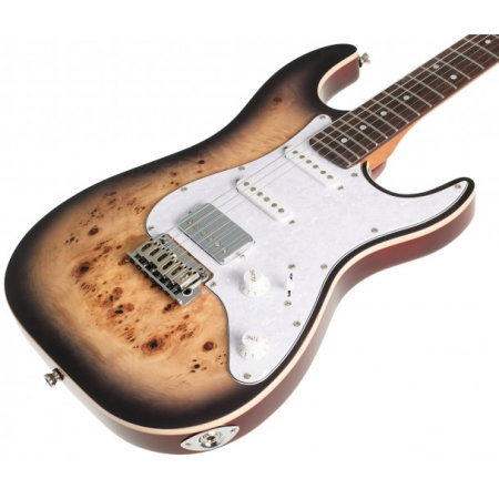 Chitare electrice - JET Guitars JS-450 QTBR - chitara electrica maro