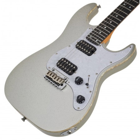 Chitare electrice - JET Guitars JS-500 SLS, HH - chitara electrica argintiu