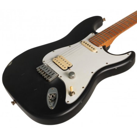 Chitare electrice - JET Guitars JS-800 Relic BK - chitara electrica negru