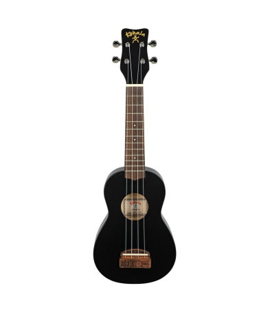 Ukulele - Kohala KT-SBK Tiki Uke Black Soprano Ukulele