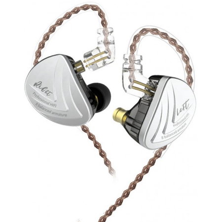 Monitorizare In-Ear - KZ Acoustics AS16 Black - casti in-ear