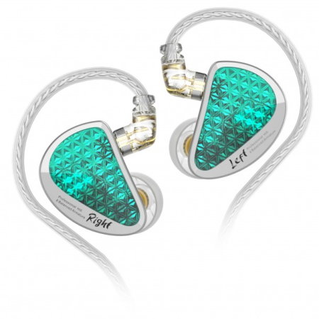 Monitorizare In-Ear - KZ Acoustics AS16 Pro Cyan - casti in-ear
