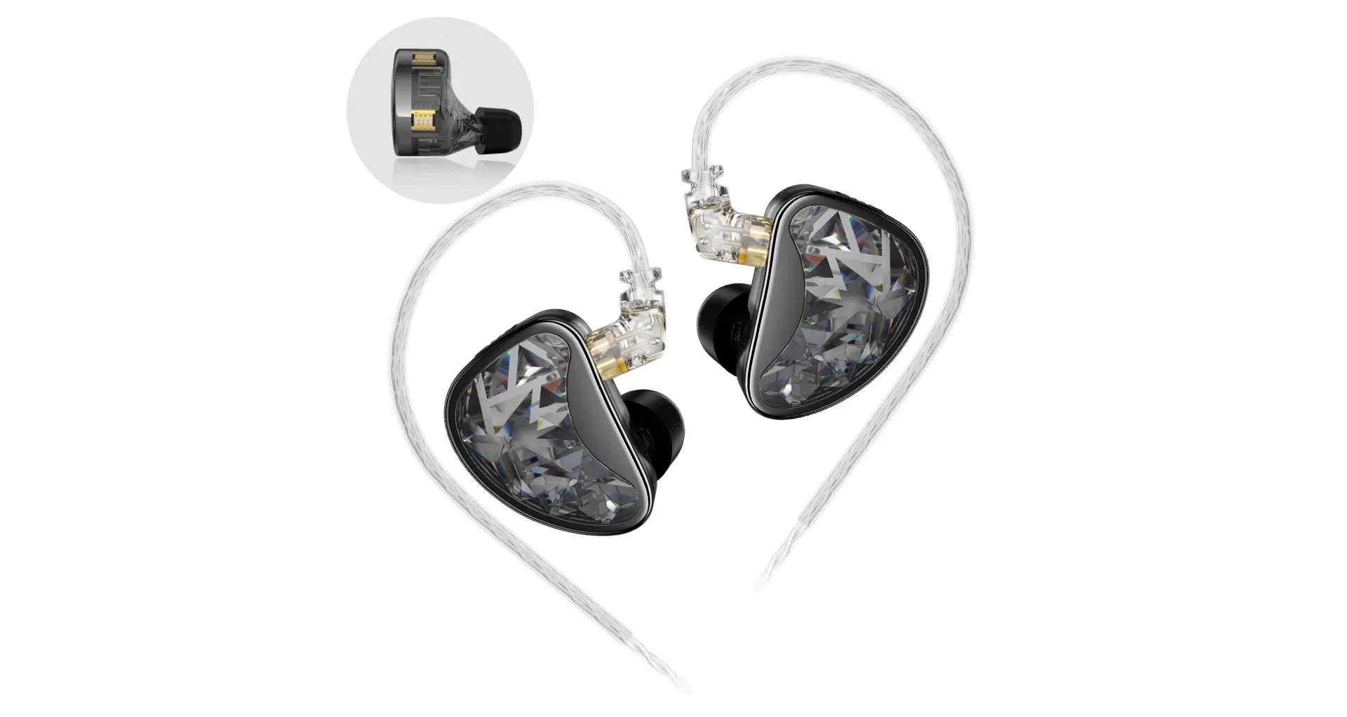 Magazin - KZ Acoustics AS24 Black Tunable