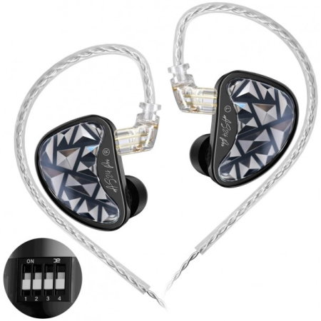 Monitorizare In-Ear - KZ Acoustics AS24 Pro Tuning - casti in-ear