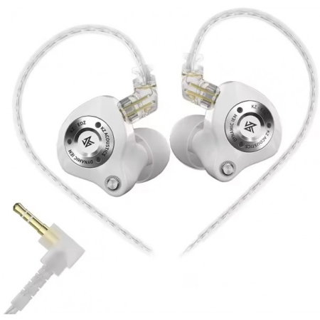 Monitorizare In-Ear - KZ Acoustics EDZ White - casti in-ear