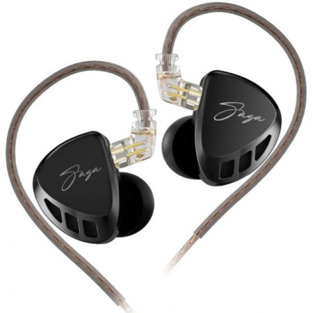 Monitorizare In-Ear - KZ Acoustics Saga Bass-Enhanced - casti in-ear