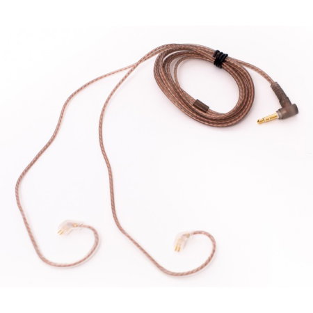 Casti Audio - KZ Acoustics Transparent & Black Cable B PIN NO MIC - cablu de schimb