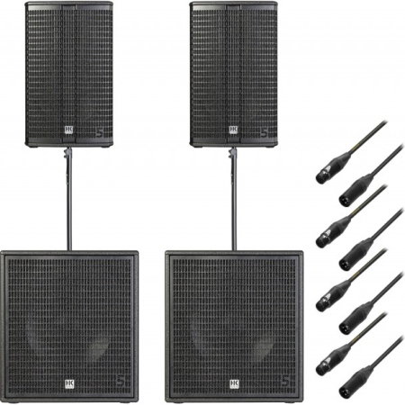 SET-URI PA - SISTEME DE SONORIZARE - LINEAR 5 MK II 112 + 115 Sub Pack - bundle sistem de sonorizare pro / rental compact
