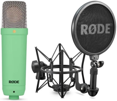 Microfoane - Microfon de studio Rode NT1 Signature Green - Rode