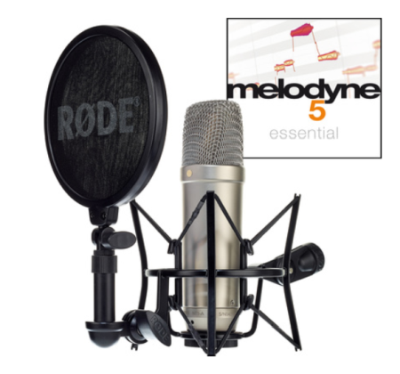 Microfoane de studio - Microfon Rode NT1-A Complete Vocal Recording
