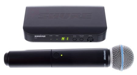 Sonorizare / PA - Microfon Shure BLX24/Beta58 K3E