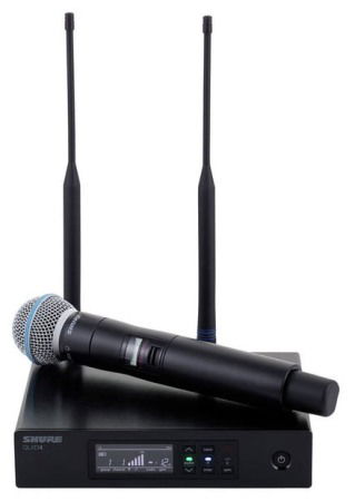 Sonorizare / PA - Microfon wireless Shure QLXD24/BETA 58