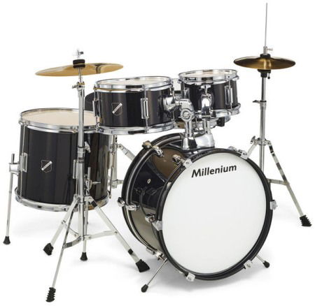 Tobe Millenium Focus Junior Drum Set Black [1]