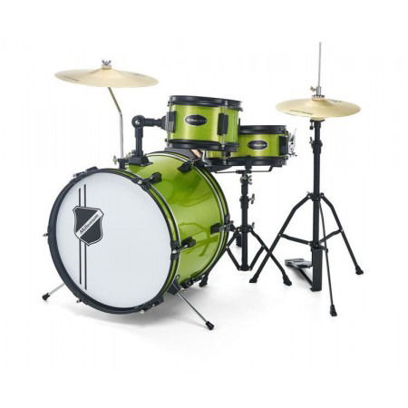 Seturi de tobe acustice - Millenium Youngster Drum Set Green