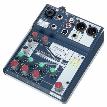 Mixere Analogice - Mixer Soundcraft Notepad-5