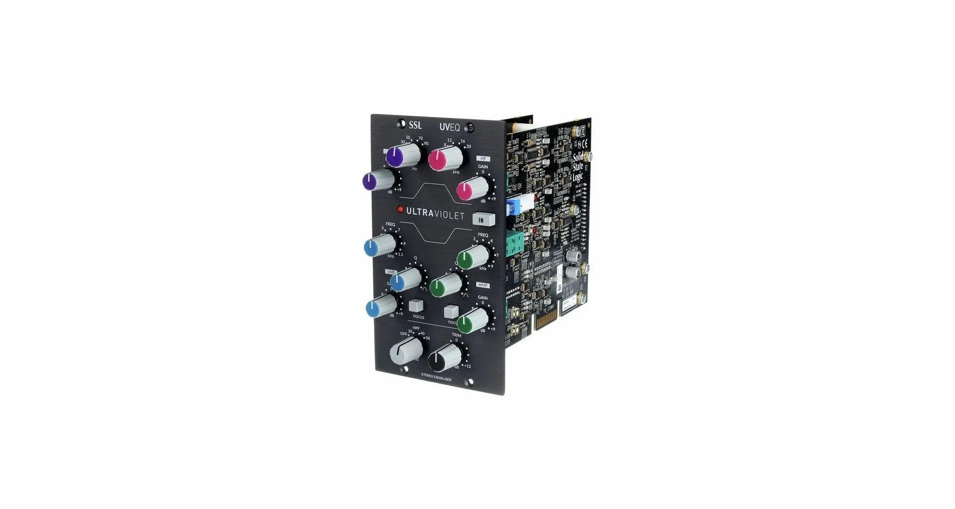 Egalizatoare - Modul EQ SSL 500-Series Ultraviolet Stereo EQ