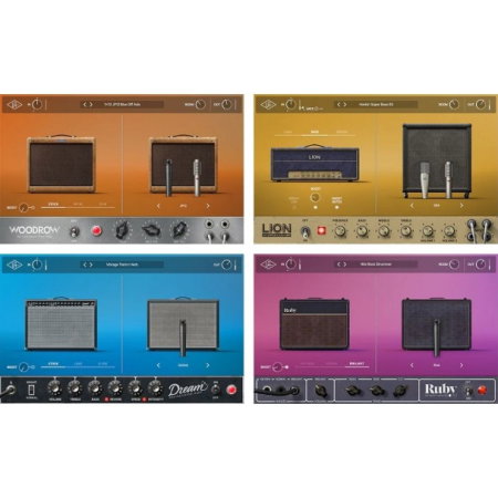 Magazin - Pachet de plugin-uri amp sim Universal Audio UAD Guitar Amp Bundle V2