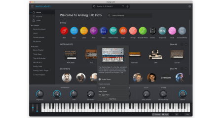 Software audio - Pachet plugin-uri Arturia V Collection 11 Intro