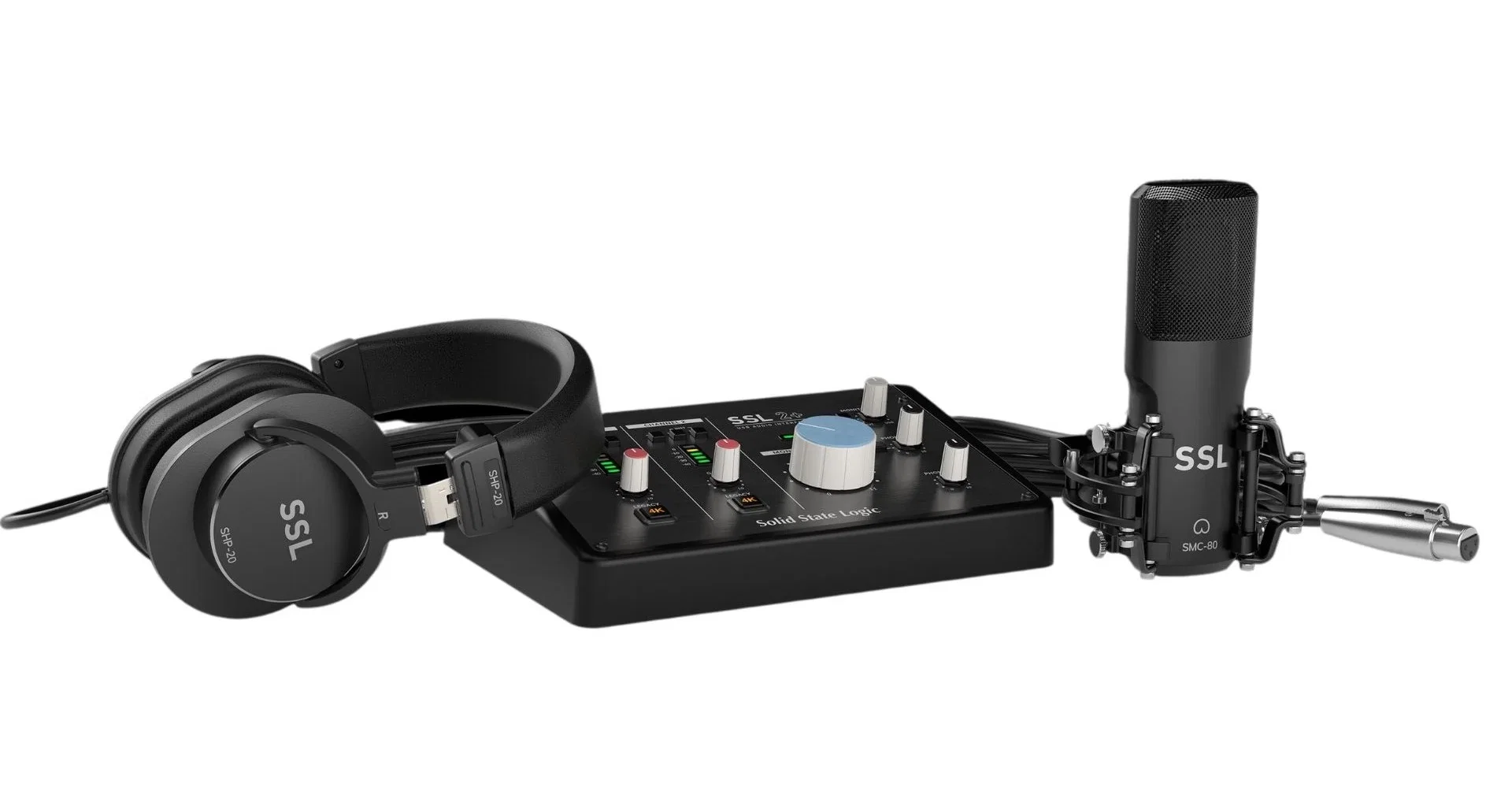 Magazin - Pachet SSL SSL2+ Recording Pack