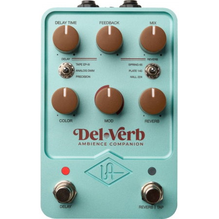 Pedale cu efecte de chitara - Pedală de efecte Universal Audio UAFX Del-Verb Ambience Companion