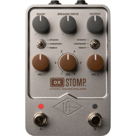 Pedale cu efecte de chitara - Pedală de emulare amplificator și cabinet Universal Audio UAFX OX Stomp