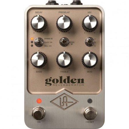 Pedale cu efecte de chitara - Pedală de reverb Universal Audio UAFX Golden Reverberator