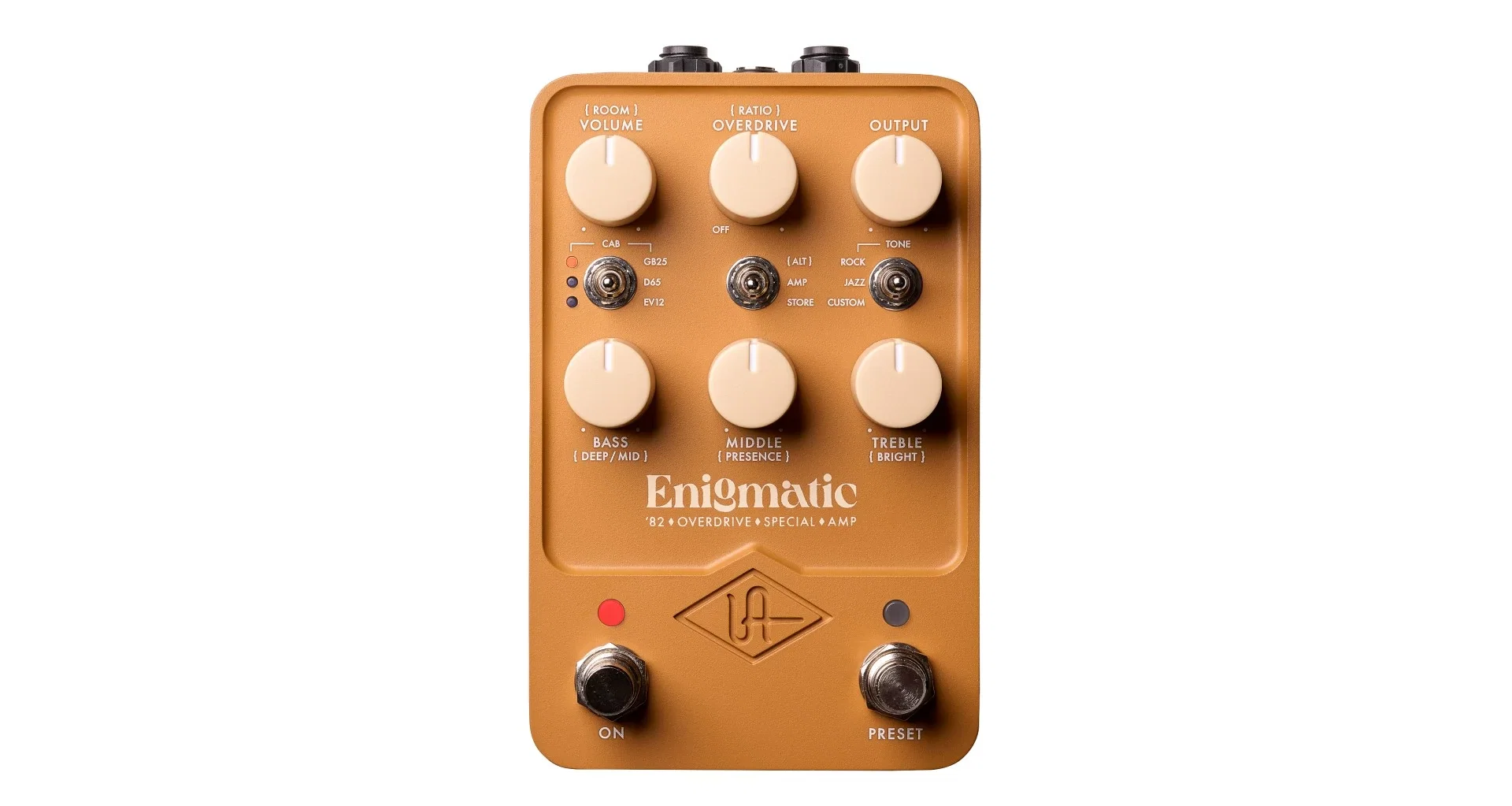 Chitare si bass - Pedala Universal Audio UAFX Enigmatic 82 Overdrive Special Amp