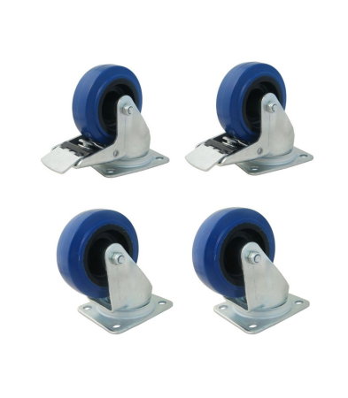 Case-uri, rack, huse si genti - Penn Elcom Blue Wheel Bundle 80 mm