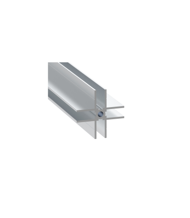 Case-uri, rack, huse si genti - Penn Elcom Divider Extrusions E4007 For 6mm / 1/4" Panels