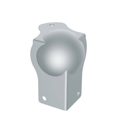 Case-uri, rack, huse si genti - Penn Elcom Zinc Brace Ball Corner With 1mm Radius