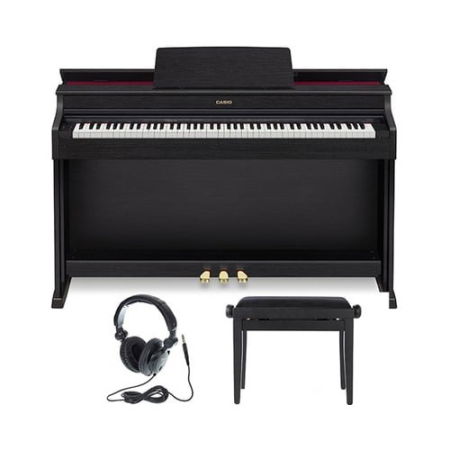 Instrumente cu clape - Pian digital Casio AP-470 BK Celviano Set