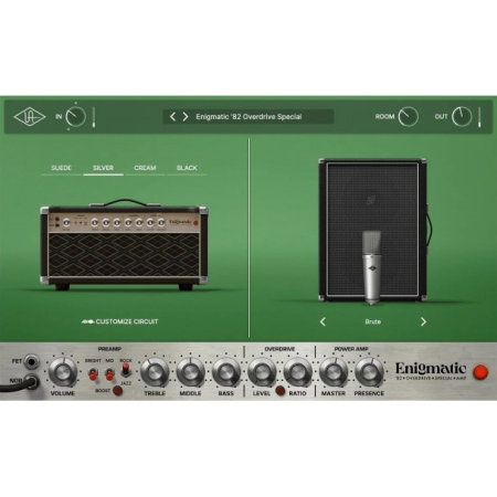 Magazin - Plugin amp sim Universal Audio UAD Enigmatic ’82 Overdrive Special Amplifier