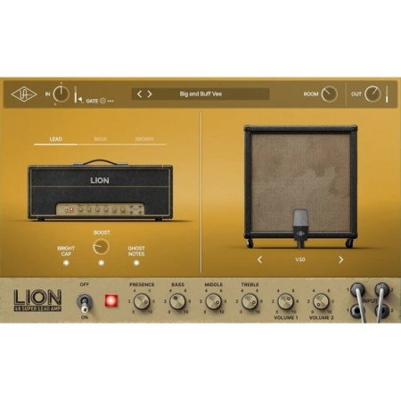 Magazin - Plugin amp sim Universal Audio UAD Lion ’68 Super Lead Amplifier