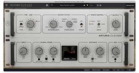 Software audio - Plugin efect Arturia Rotary CLS-222