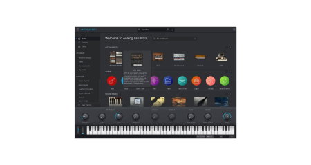 Software audio - Plugin instrument Arturia Analog Lab Intro