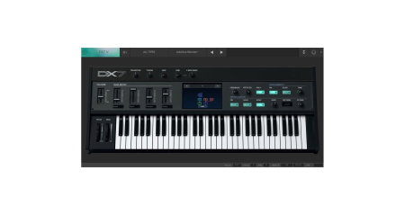 Software audio - Plugin sintetizator Arturia DX7 V